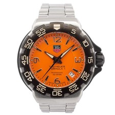 TAG Heuer Formula 1 WAC1213 Men's Watch - Orange Dial