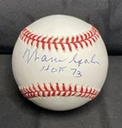 Warren Spahn HOF 73 Signed Official National League Baseball JSA COA Braves Mint