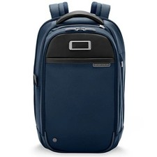 Briggs Riley Work 2.0 17 Slim Backpack Navy 369 Briggs Riley Work 2.0 17 Slim Backpack Navy 369