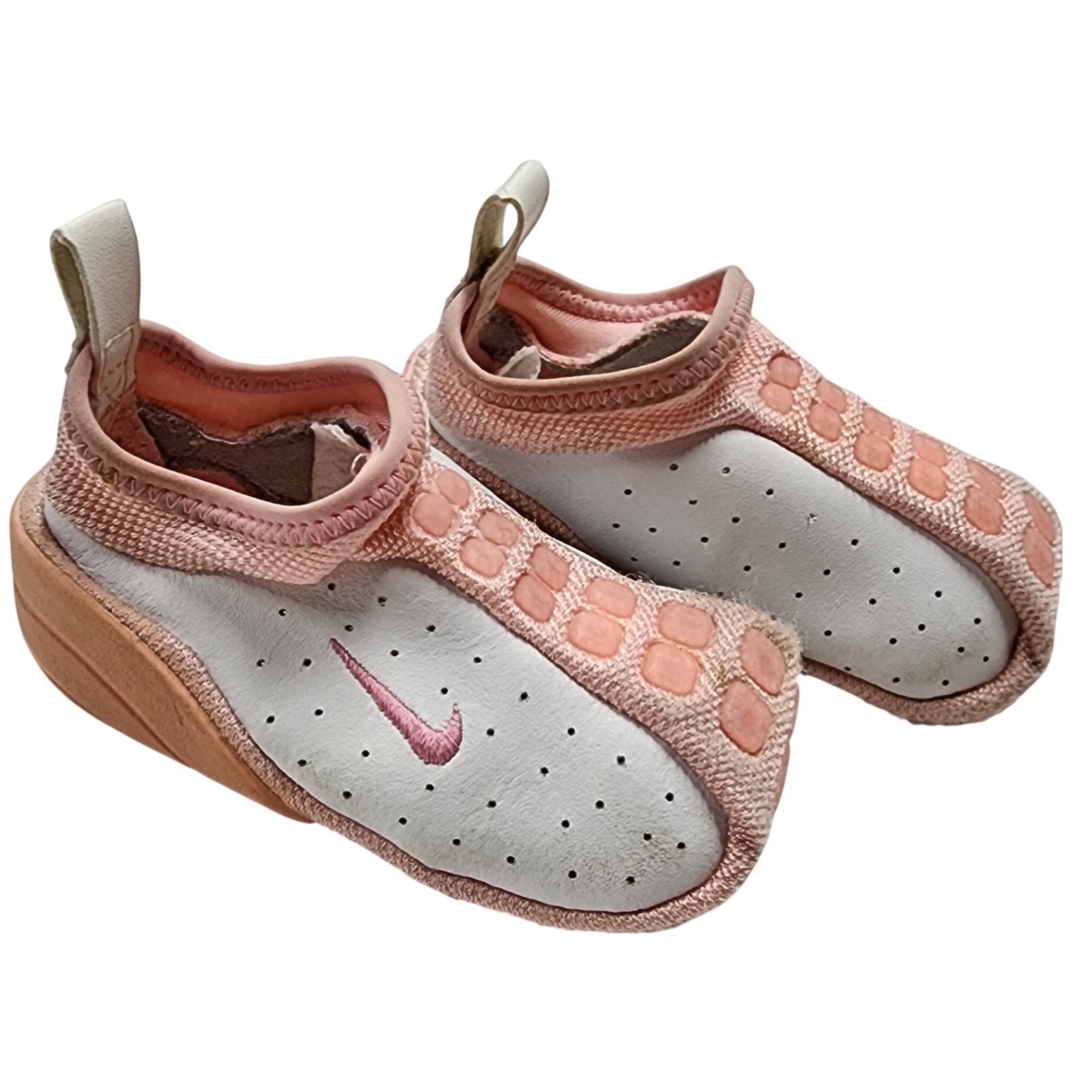 Pink White Slip On Sneakers 3 6-12