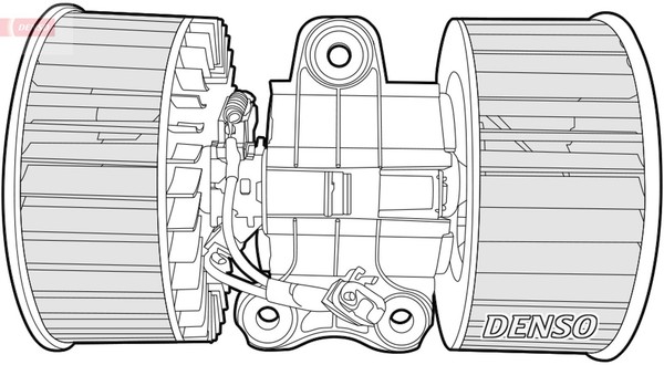 Denso InnenraumgebläSe DEA05004 FüR Bmw X5 E53 E39 12V 5Er Touring 520 523 525-image