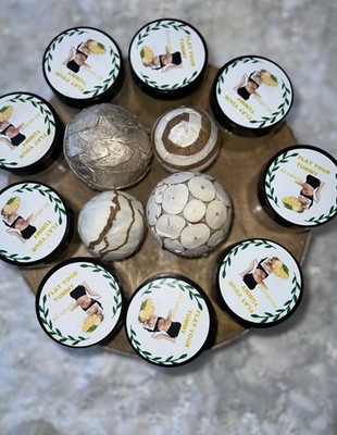 Flat Your Tummy All Natural Topical Balm Jar, Natural Remedy, Balm Type