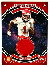 2024 PANINI ROOKIES & STARS XAVIER WORTHY ROOKIE CARD RC JERSEY PATCH