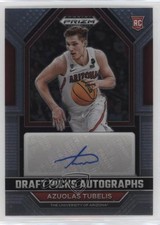 2023-24 Panini Prizm Draft Picks Azuolas Tubelis #DPA-AZT Auto 0x1