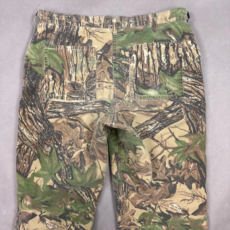 Pantalones Cabelas Vintage Para Hombre 36x30 Realtree Camuflados Hechos en EE. UU. Caza Thinsulate Foto 4 de 4