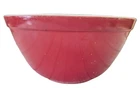 Vintage Pyrex Red Primary Nesting Mixing Bowl 402 1.5 Quart 1 1/2 Qt Glass