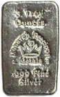 MONARCH PRECIOUS METALS SILVER 3 oz .999 FINE POURED BAR