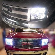 8x High Low Beam Headlight Switchback Led Bulbs For 2007-2013 Silverado Sierra