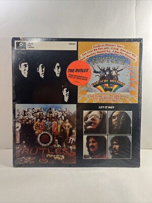 Meet The Rutles - FACTORY SEALED - Beatles Parody Band - Rare LP 1978 with Book!