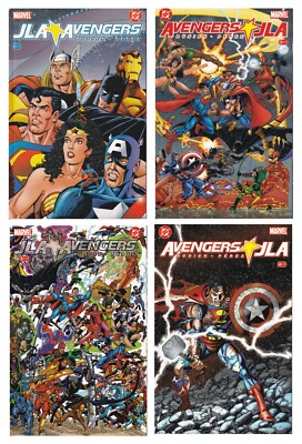 JLA/Avengers issues 1 & 3 + Avengers/JLA issues 2 & 4, 2003 | eBay