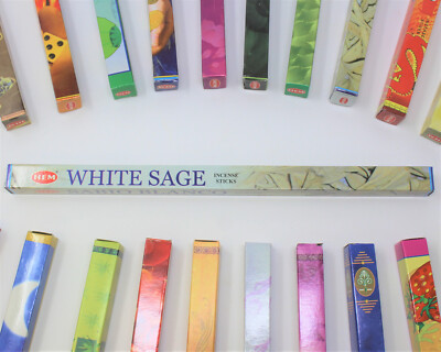 Hem Incense Pack of 8 Sticks: CRAZY SALE - BUY 2 GET 4 FREE! (ADD ALL 6 TO CART)