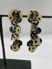 Lunch at The Ritz Women's earrings-Polka Dots