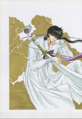 2004 CLAMP Mini-Poster 10.2'' x 7'' (26 x 18 cm) Chun Hyang, Clover, Rayearth #67