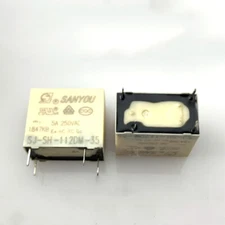 10Pcs SANYOU SJ-SH-112DM-35 Power Relay 4Pins 5A 250VAC