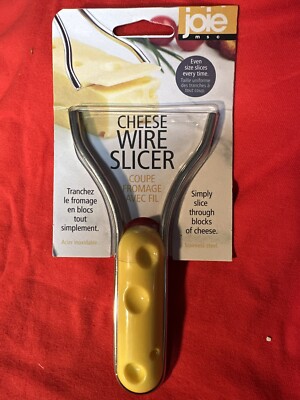 JOIE Butter Cheese Wire Slicer BPA Free Stainless Steel Heavyduty *New*
