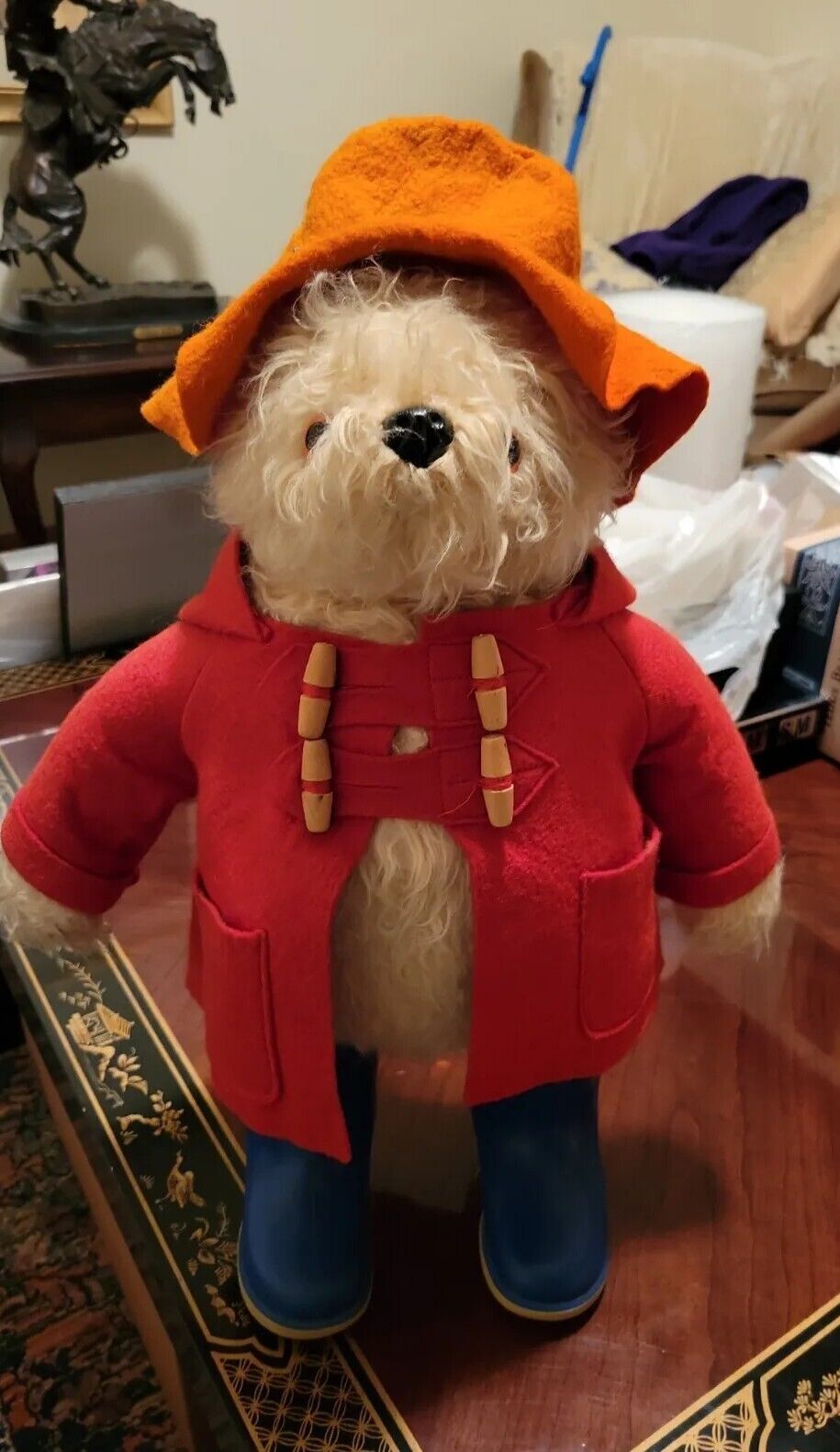 Replacement Coat Hat & Tag for Vintage Gabrielle Paddington Bear