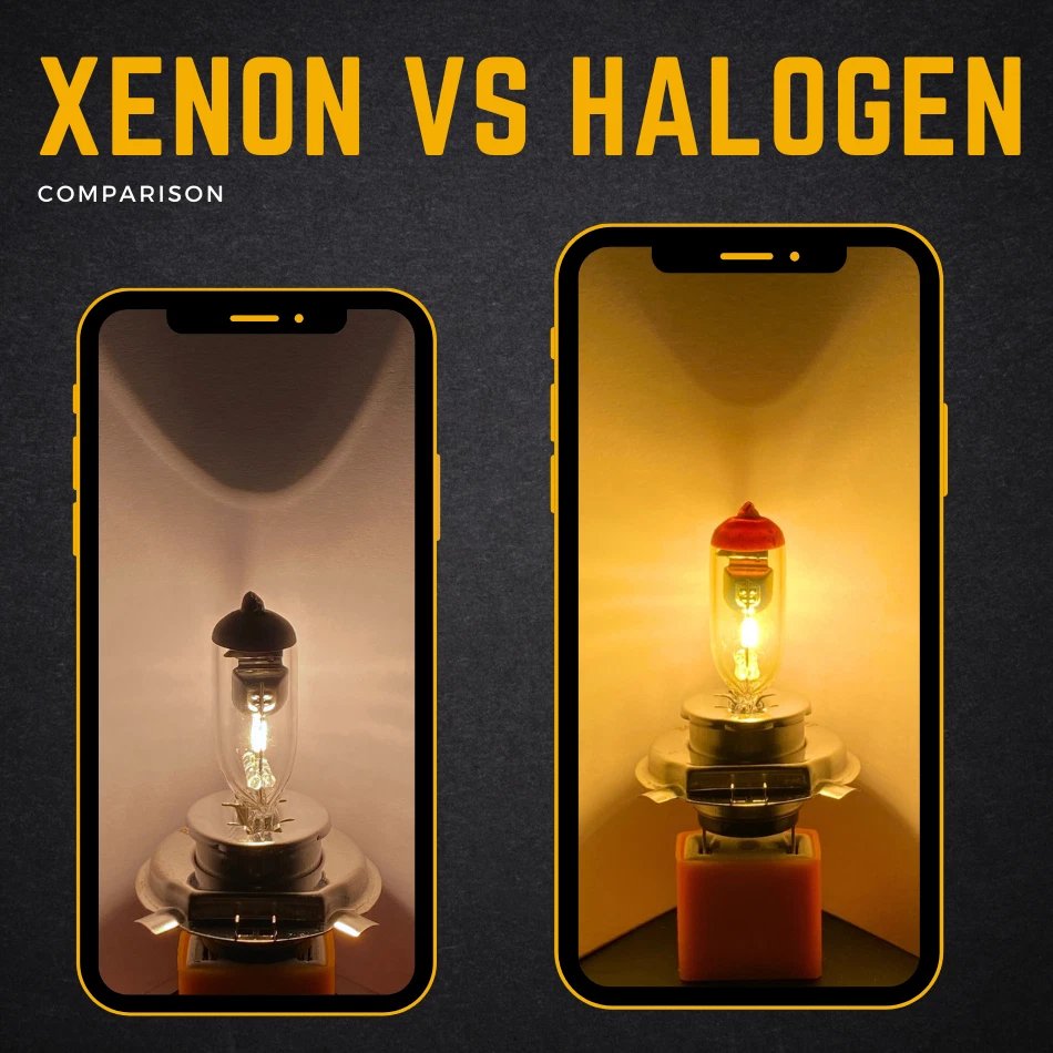 For Toyota Starlet Xenon Yellow 100w Headlight 1996-1999 High Low Beam Bulbs 12v - Image 3 of 4