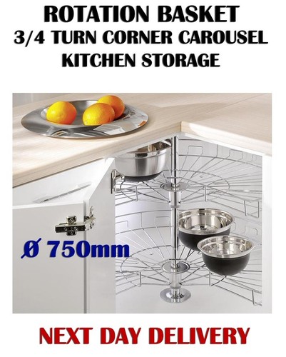 3 / 4 CORNER CAROUSEL KITCHEN