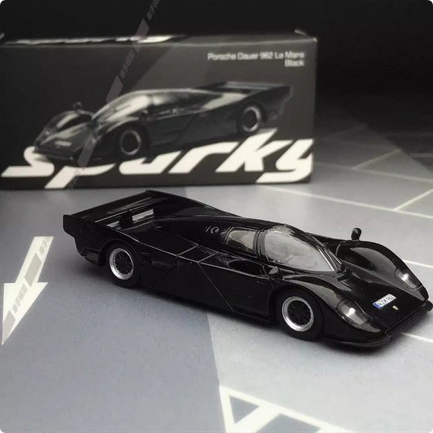 Sparky 1: 64 Porsche 962 Le Mans Black Alloy Car Model | eBay Sparky 1: 64 Porsche 962 Le Mans Black Alloy Car Model | eBay