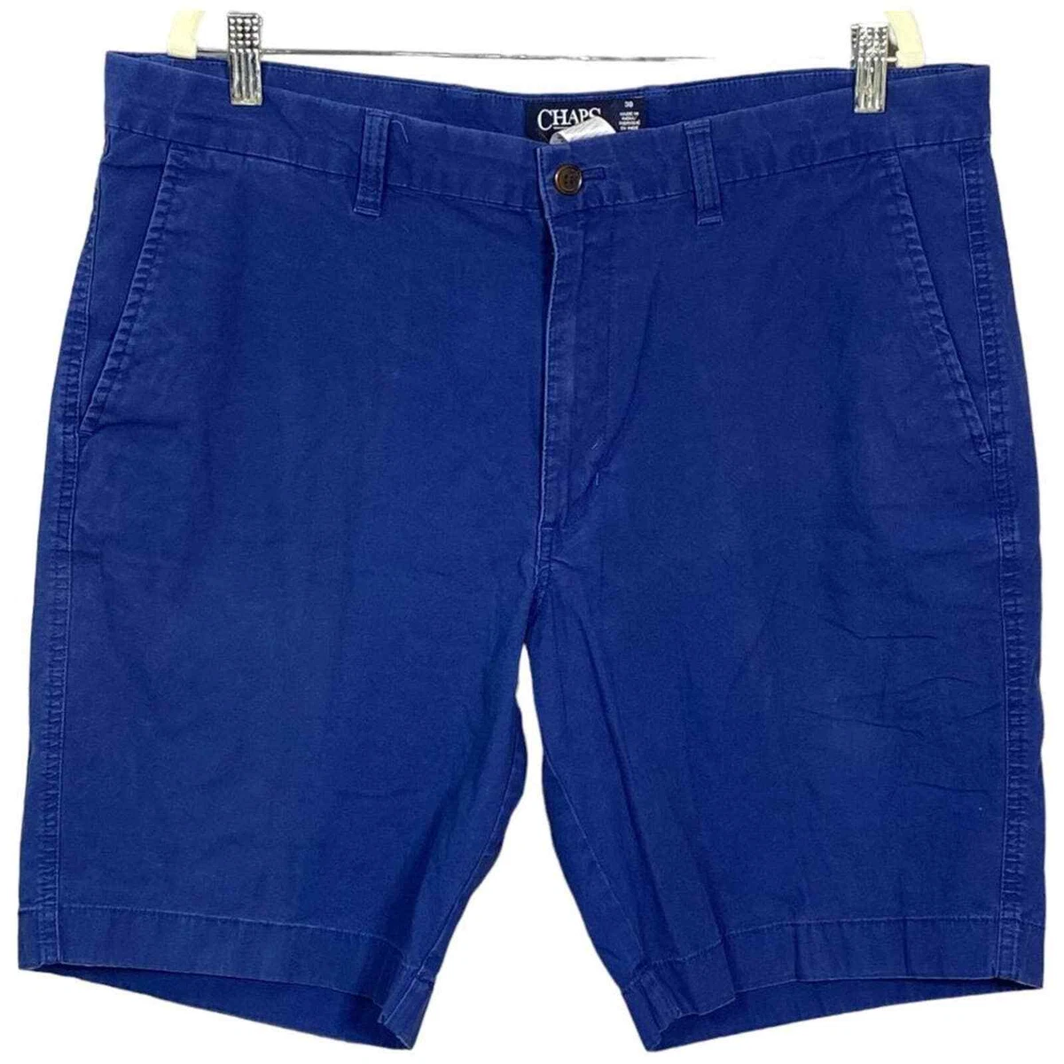 Chaps Men s Stretch Twill Shorts in Deep Ocean Size 30 eBay