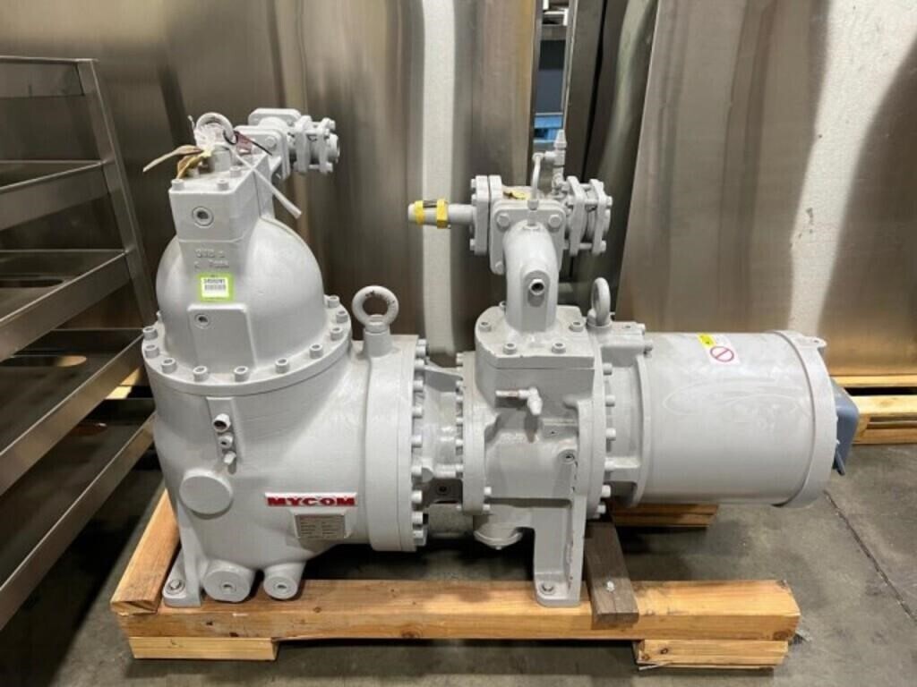 Mycom Mayekawa 37H1410SSC Ammonia Screw Compressor | eBay