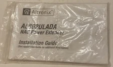 Altronix AL802ULADA NAC Power Supply INSTALLATION GUIDE BRAND NEW W/ HARNESS&RES