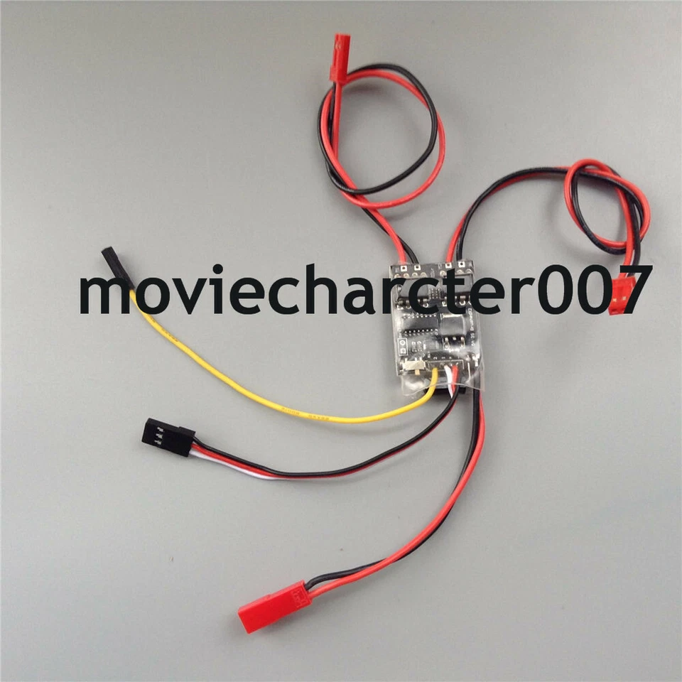 5Ax2 ESC escovado duplo controlador de velocidade bidirecional 1:16 RC Tank Tracked 2S 3S Lipo - Imagem 3 de 4