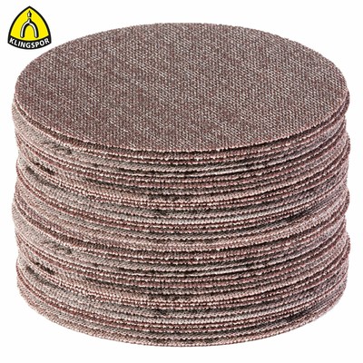 Klingspor AN 400 Schleifscheiben – 50 Stück, 150 Mm, Körnung 320, Ungelocht – Gitter-Netz Für Staubfreies Schleifen Klingspor AN 400 Schleifscheiben – 50 Stück, 150 Mm, Körnung 320, Ungelocht – Gitter-Netz Für Staubfreies Schleifen