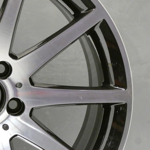 MERCEDES SLC43 18" DIAMOND CUT ALLOY WHEEL RIM OEM REAR A1724013102 GENUINE X1 - Picture 7 of 17