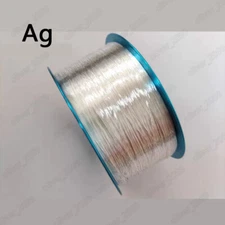 99.9% High-Purity Metallic Silver Ag Wire Round Solid Wire