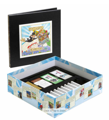 MONOPOLY COSTCO Limited Gold Executive Member Edition NEW SEALED New warehouse