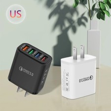 Universal Multi Port Fast Charging USB-C Adapter Wall Charger