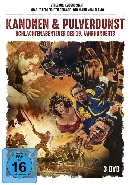 KANONEN & PULVERDUNST - LOREN,SOPHIA/+ SCHLACHTENABENTEUER DES 19.JHD 3 DVD NEU - Bild 1 von 1