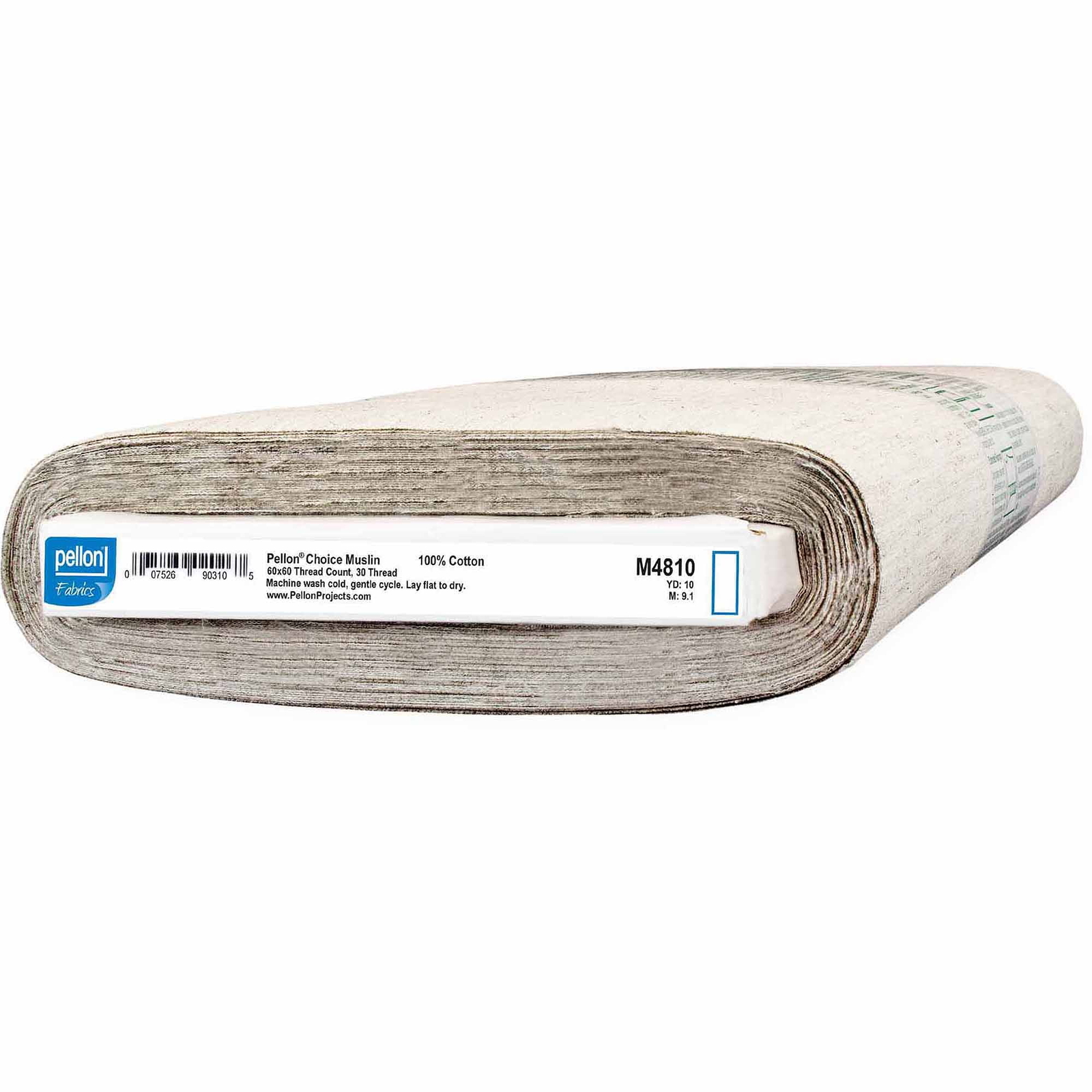 Pellon Choice Off-White Sewing Muslin Fabric 45in Wide 10 Yard Bolt