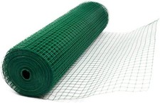 Green PVC Coated Welded Mesh Fence Wire for Garden Fencing Guard Barrier 4 Sizes