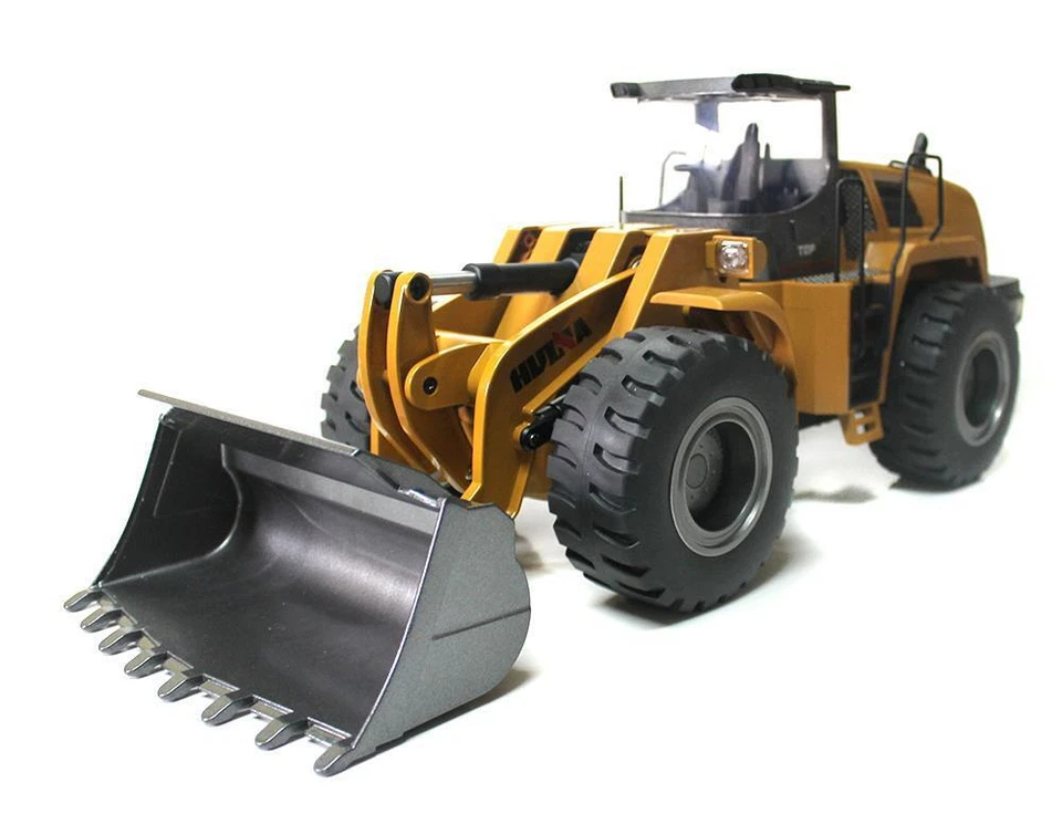 Huina 1583 Metall-Radlader 1:14 RTR V4 10 Funktionen Die Cast - Bild 2 von 4