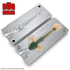 Bait DIY Fishing Mold Soft Plastic Baits Lure Plastisol Bass Goby