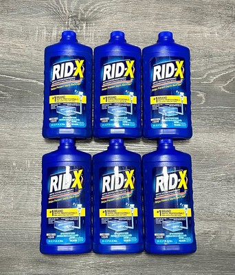 6 RID-X Septic Tank Treatment, 3 Month Supply Of Liquid, 24oz, 100% Biobased 