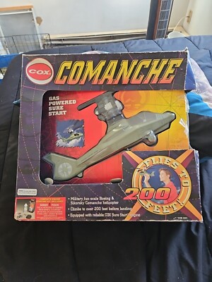 COX Comanche Free Flight Helicopter 1998 - New in Box