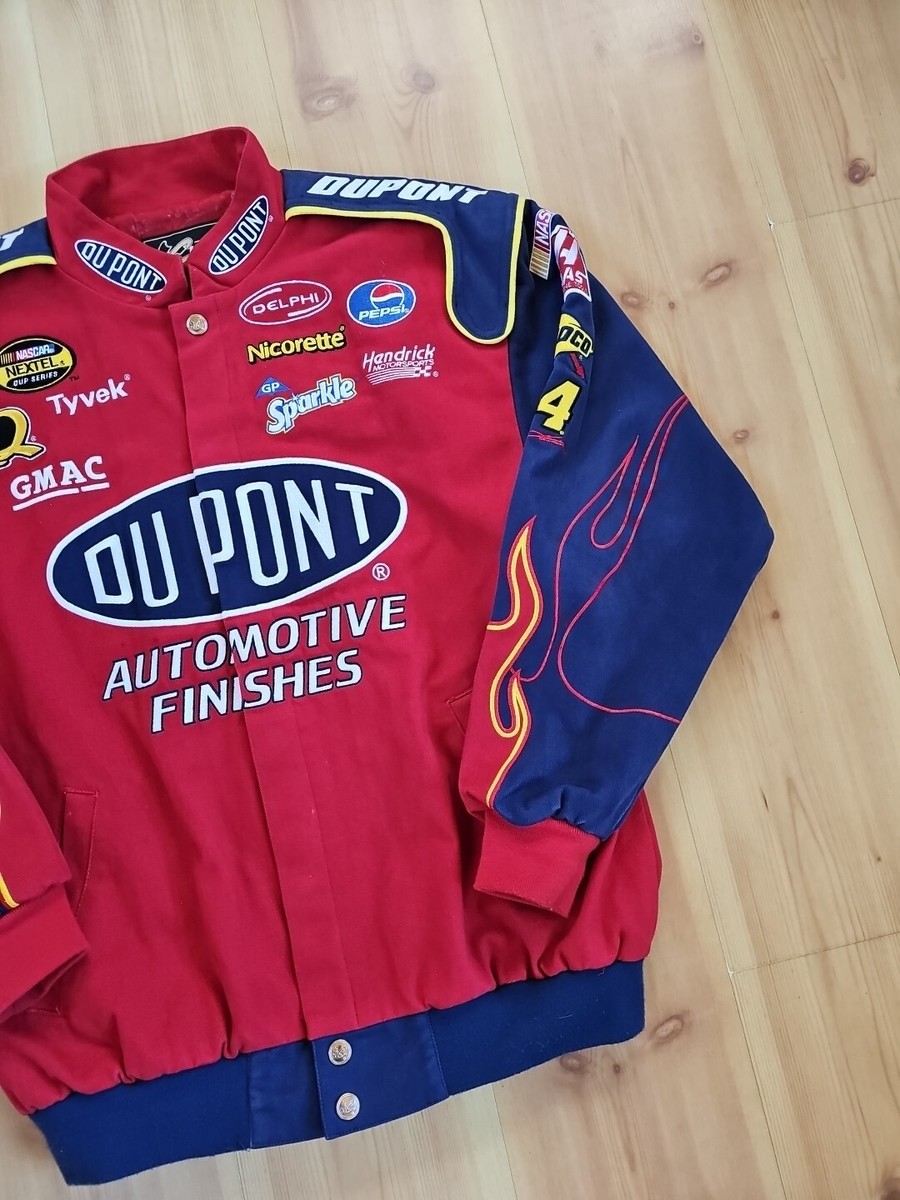 Chase Authentics Drivers Line Jeff Gordon Snap Button Jacket Size