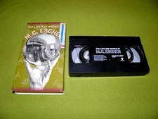 The Life & Works Of M.C. Escher  - Bio Artist - 60 Minuets - PAL VHS Video