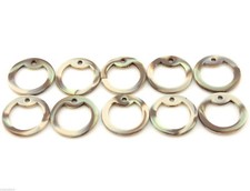 Pack of 10 Desert Camo Military Army ID Dog Tag Rubber Silicone Silencers