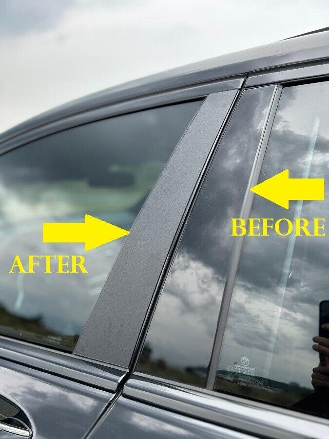 CHROME Pillar Posts For Kia Optima 11-15 6pc Set Door Cover