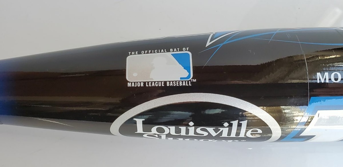 Batte De Baseball Tee Ball Louisville Slugger Warrior 24" - 14 Oz - Noir/bleu