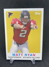 2008 TOPPS TURN BACK THE CLOCK - MATT RYAN - #1 FALCONS -