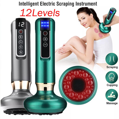 Electric Cupping Massager Vacuum Suction Cup GuaSha Anti Cellulite Beauty Tools