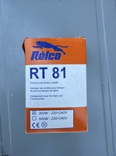RELCO RT81 FOOT DIMMER,RL1104,60-300W, NOT LED ,INCANDESCENT OR HALOGEN