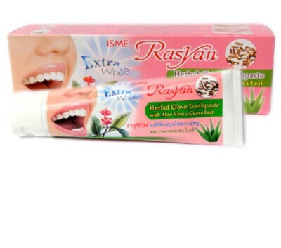 100g ISME Rasyan Herbal Clove Toothpaste - Antibacterial, Ships from USA 