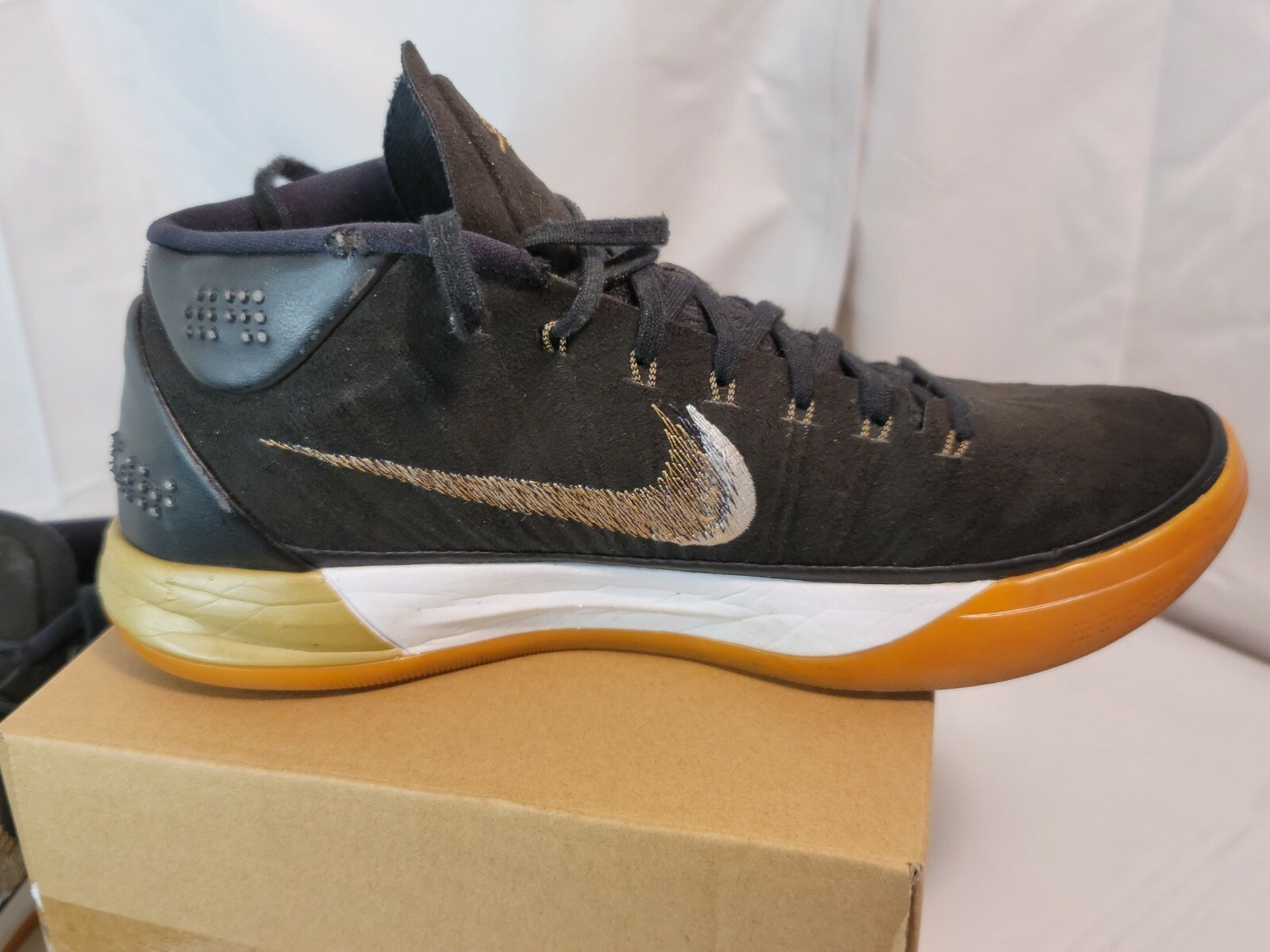 Nike Kobe AD Mid Black Gum ANTHRACITE 922482-009 Men Size 18 NEW Nike Kobe AD Mid Black Gum Anthracite 922482-009 Men main image 2