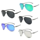 Driving UV400 Men's Aviator Pilot Polarized Mirrored Lens Sunglasses w/ Case